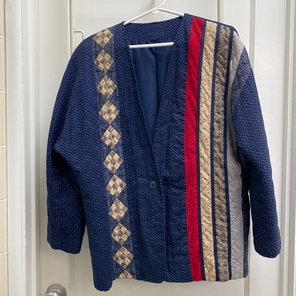 Hand-sewn quilted jacket